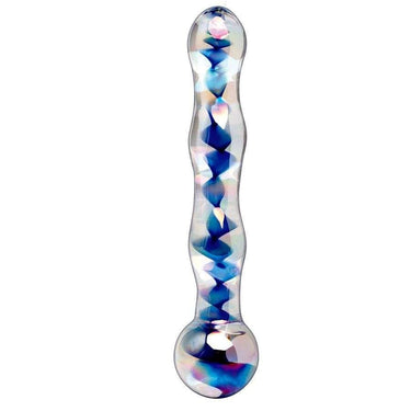 Massaggiatore in Vetro Icicle Artigianale – Eleganza e Lusso Sensoriale